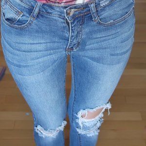 Fashion Nova Ripped Skinny Jeans